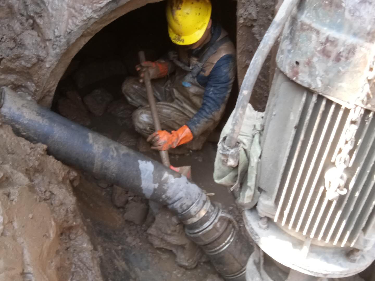 皇桐镇管道清淤